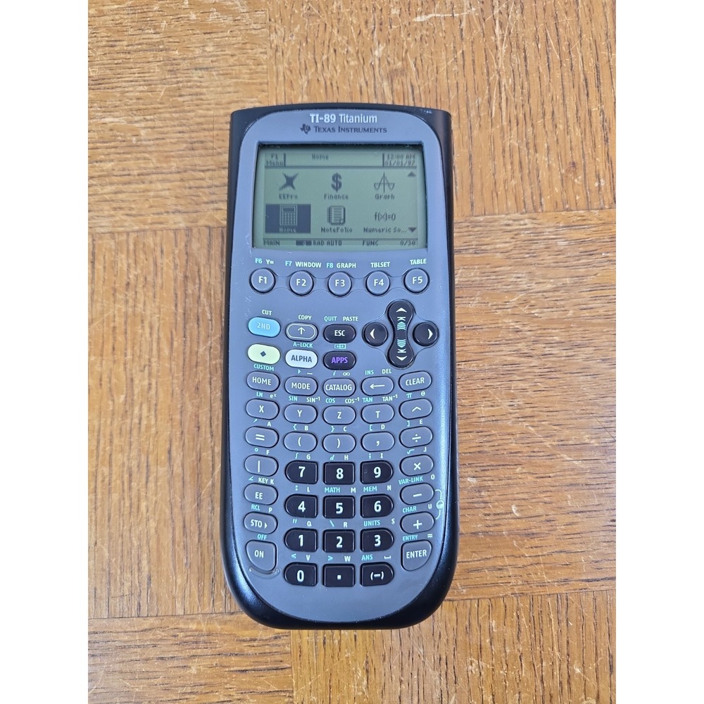 Texas Instruments TI-89 Titanium Graphing Calculator NO Slide Cover  -  Tested